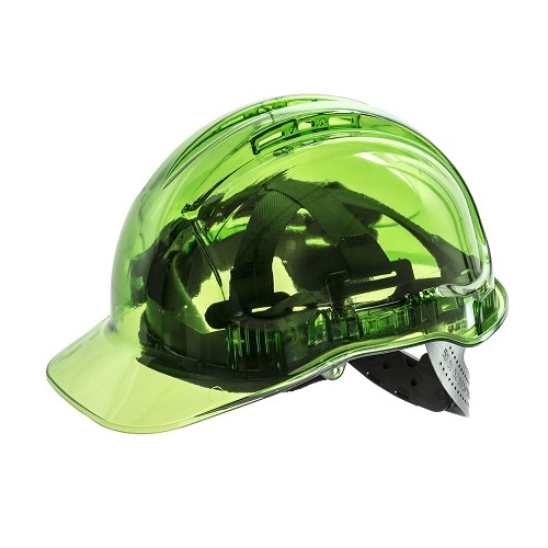 Frontier Clearview Hard Hat Green, One Size Fits All