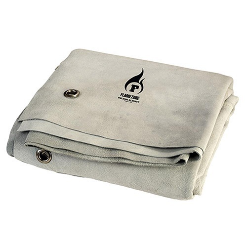 Frontier Flamezone Leather Blanket Grey, 1.8 x 1.8m