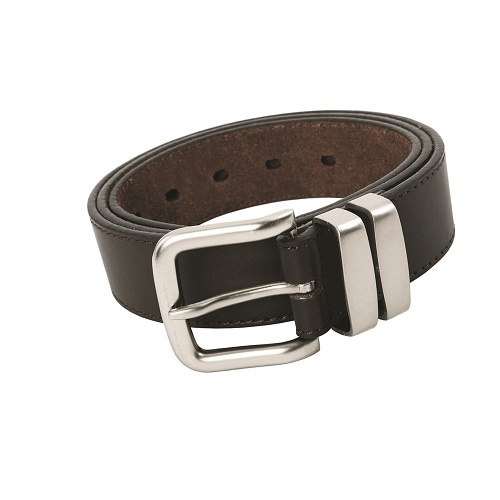 WS Workwear Mens Leather Belt Black, Size 32