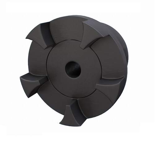 Curved Jaw Coupling GE90-1 Pilot Bore Stepped Half