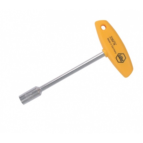 Wiha 2820 Nut Driver, T Handle, 1/4" Hex