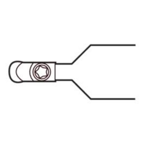 Seco Turning External Toolholder Clamp Lock 170 x 15.6 x 6mm Neutral 0° R Insert Shape CRDCN3225P06C
