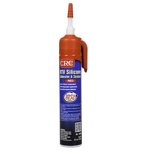 CRC RTV Silicone Select-A-Bead Sealant, Red