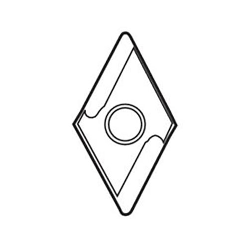 Seco Turning Insert D Shape Code 6.35 x 0.4 x 12.7mm G Insert Type - UX Left Grade TS2500 ± 0.13/± 0.05mm Tolerance DNMG150604L-UX,TS2500 - Pack of 10