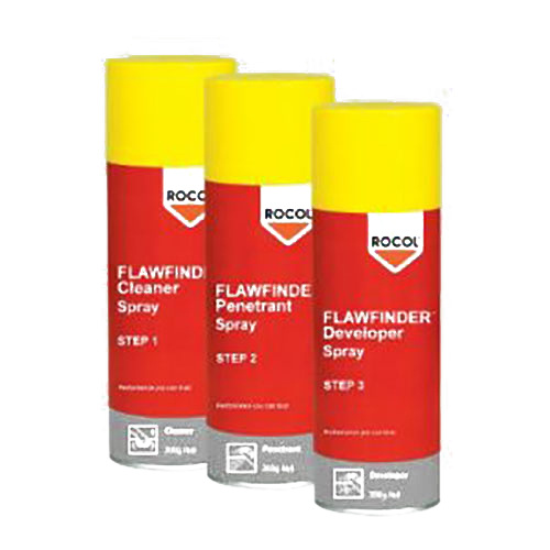 Rocol Flawfinder™ Kit (3 Part) Kit - Box of 4