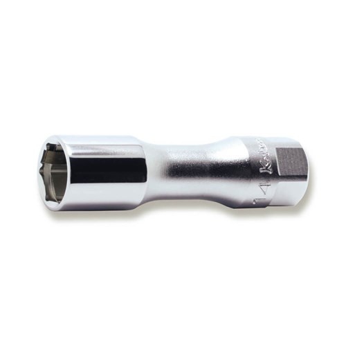 Ko-ken 3/8" Dr Socket Sparkplug W/ Spring Clips Z-Series 14mm KO3300CZ-14