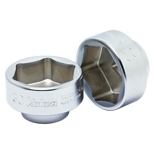Ko-ken 3/8" Drive 6Pt Socket 27mm KO3400M-24/27MM