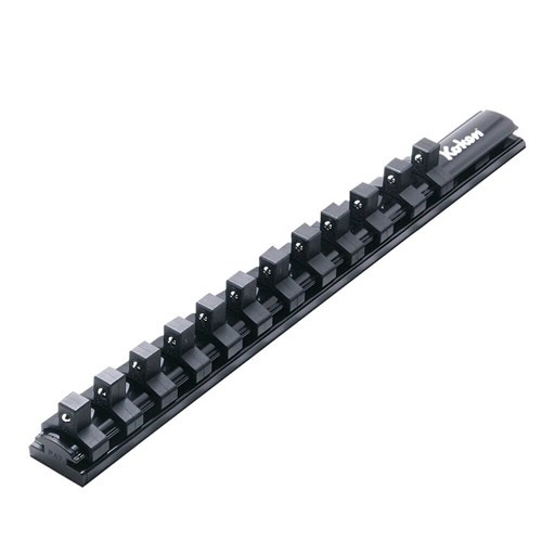 Ko-Ken Magnetic Socket Rail For 1/2" Square Drive x 10 Socket Holders