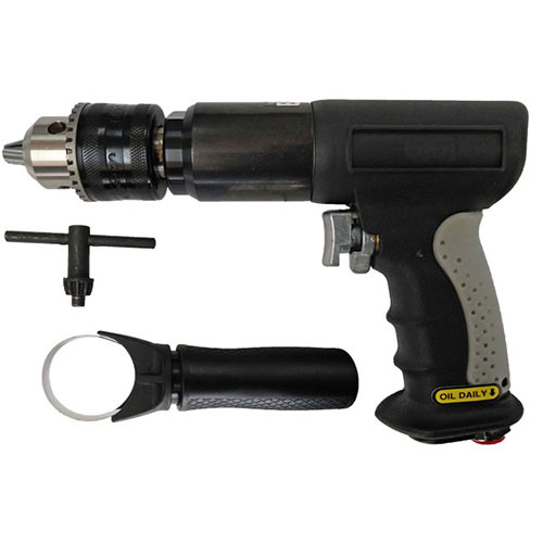 AuzGrip® 174mm Composite Body Reversible Air Drill 3/8'' (Keyed)