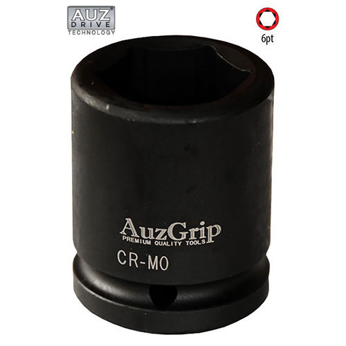 AuzGrip® 1/2'' Square Drive 6 Point Standard Impact Socket SAE 5/16"