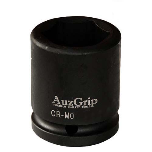AuzGrip® 1'' Square Drive 6 Point Impact Socket SAE 11/16"