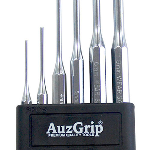 AuzGrip® Pin Punch Set, 6 Pieces