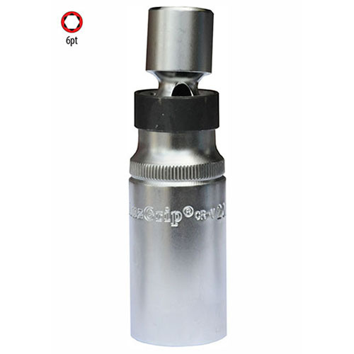 AuzGrip® 3/8" Square Drive 16mm Swivel Magnetic Spark Plug Socket