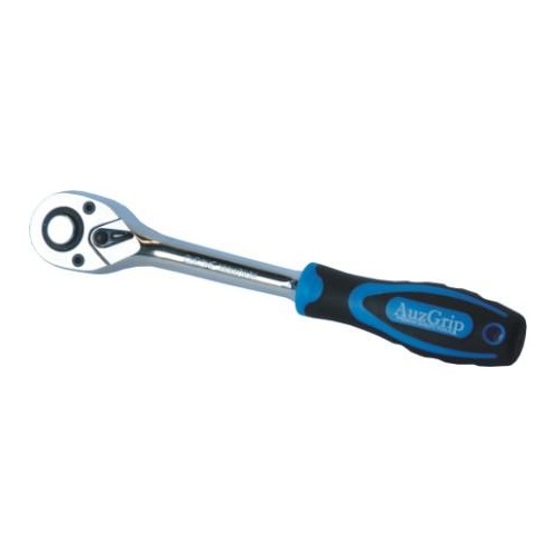 AuzGrip® 1/4'' Square Drive 146mm Reversible Ratchet Handle 72 Teeth