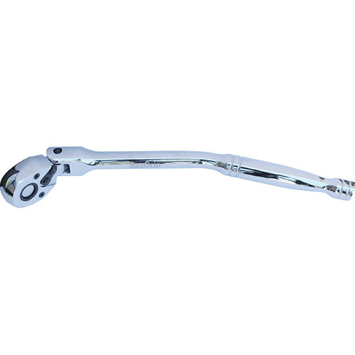 AuzGrip® 3/8" Sq. Drive 257mm Flex Head Bent Ratchet Handle 72 Teeth