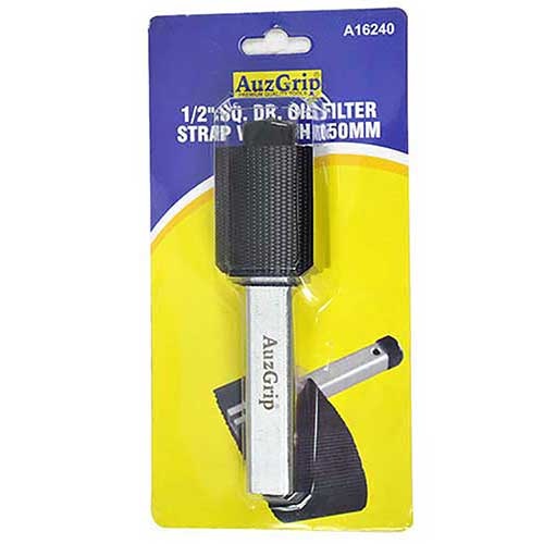 AuzGrip® 1/2" Sq. Dr. Oil Filter Strap Wrench 150mm