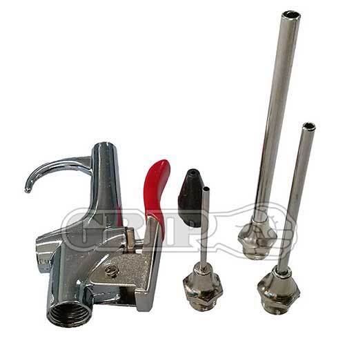 Grip Air Blow Gun Set (1/4" NPT Air Inlet), 5 Pieces