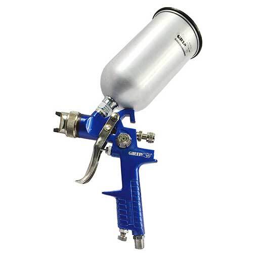 Grip® 650ml Grip Gravity Feed Air Spray Gun with Two Nozzle(1.4 & 2mm)