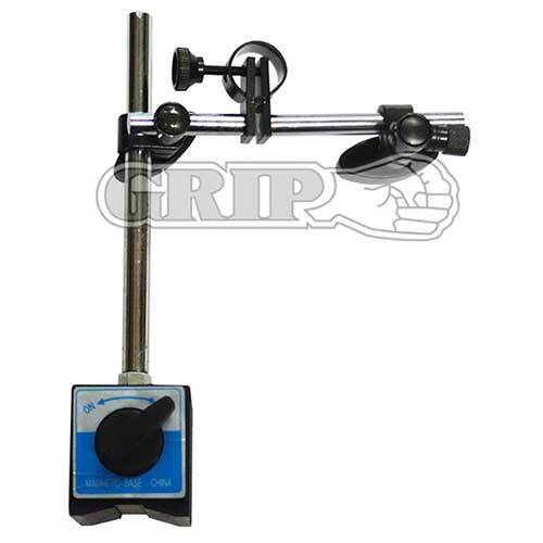 Grip® Magnetic Base for Dial Indicator, 60kg Holding Capacity