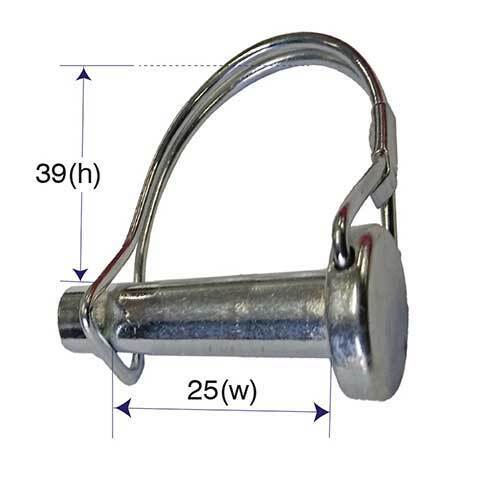Grip® 8mm Shaft Locking Pin