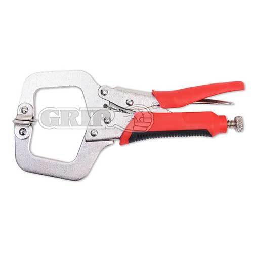 Grip® 275mm Locking C-Clamp Swivel Pad