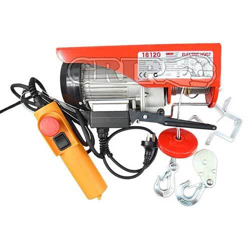 Grip® 400kg Electric Lifting Hoist 3.8mm Wire Lifting Cable Diameter