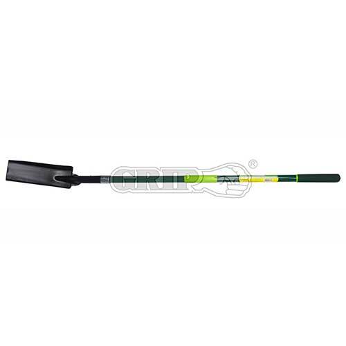 Grip® 285 x 100mm Trenching Shovel with 1100mm Fiberglass Handle