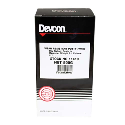 Devcon Wear Resistance Putty (WR2) Dark Grey 500g
