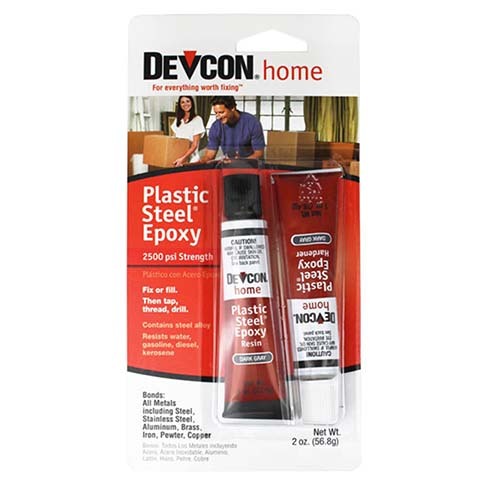 Devcon Plastic Steel Epoxy (2 Tubes) 56.8g
