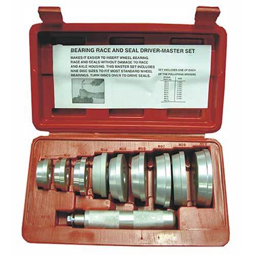 Grip Bearing Race and Seal Driver Set, 10 Pieces