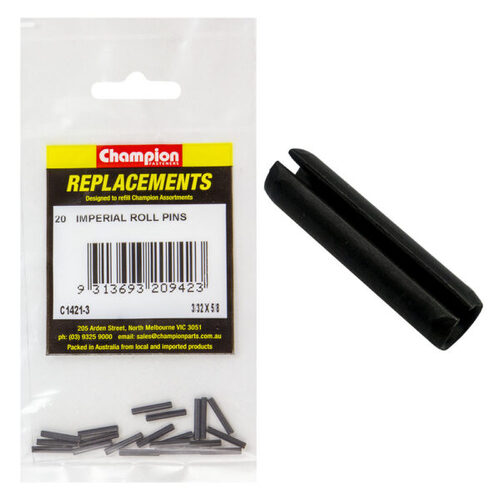 Champion C1421-3 Imperial Roll Pin 3/32 x 5/8" - 20/Pack