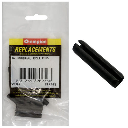 Champion C1435-5 Imperial Roll Pin 1/4 x 1-1/2" - 10/Pack
