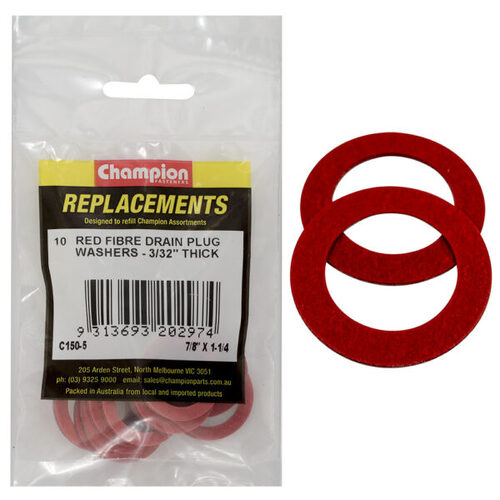 Champion C150-5 Fibre Washer 7/8 x 1-1/4" - 10/Pack
