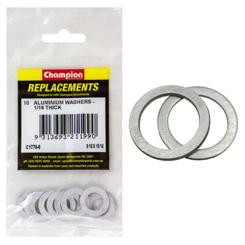 Champion C1770-6 Aluminium Washer 9/16 x 15/16" - 10/Pack