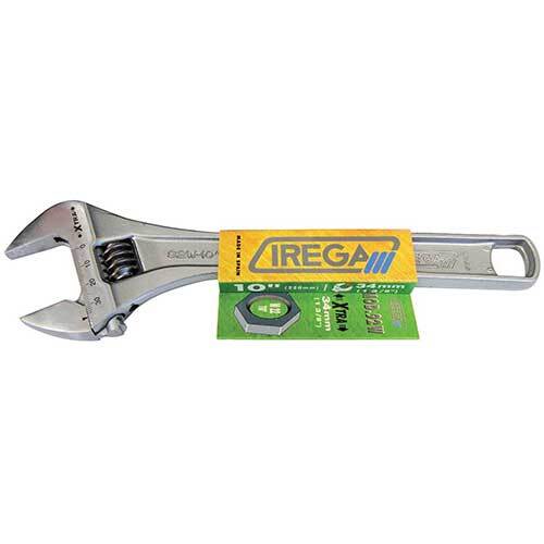 Irega 92 - 4" (100mm) Adjustable Wrench Chrome