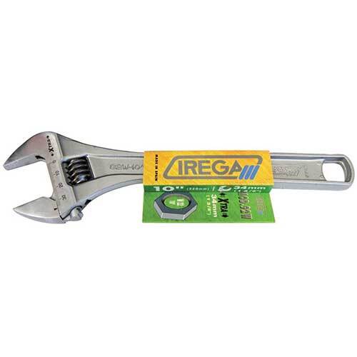 Irega 92 - 6" (150mm) Adjustable Wrench Chrome Wide