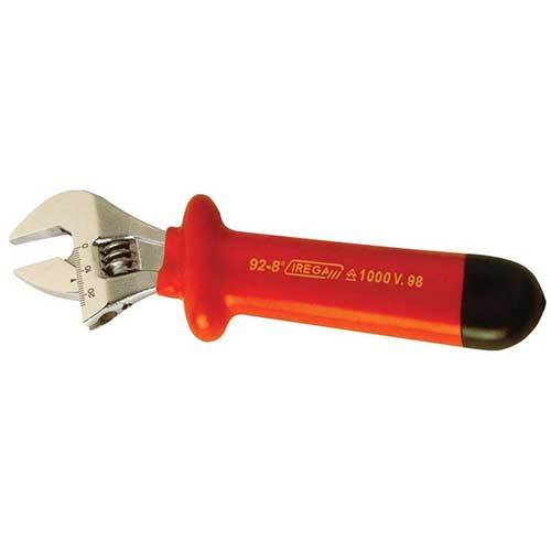 Irega - 6" (150mm) Adjustable Wrench Insulated 1000V Super Wide Opening