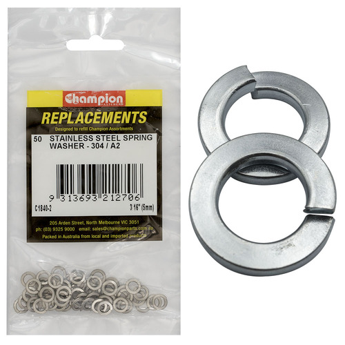 Champion C1840-2 Spring Washer 3/16" - 50/Pack