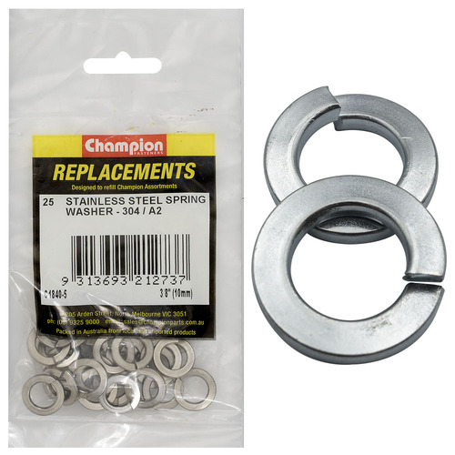 Champion C1840-5 Spring Washer 3/8" - 25/Pack
