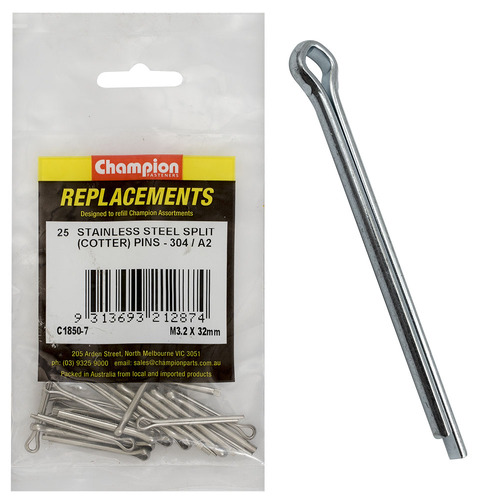 Champion C1850-7 Split Pin 3.2 x 32mm - 25/Pack