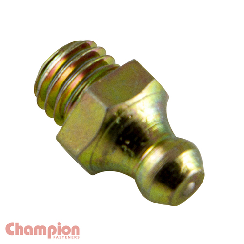 Champion CN1020 Grease Nipple 1/4 x 1-1/4" UNF Straight - 25/Pack