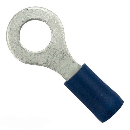 Champion 22-5 Blue Ring Terminal 5mm - 100/Pack