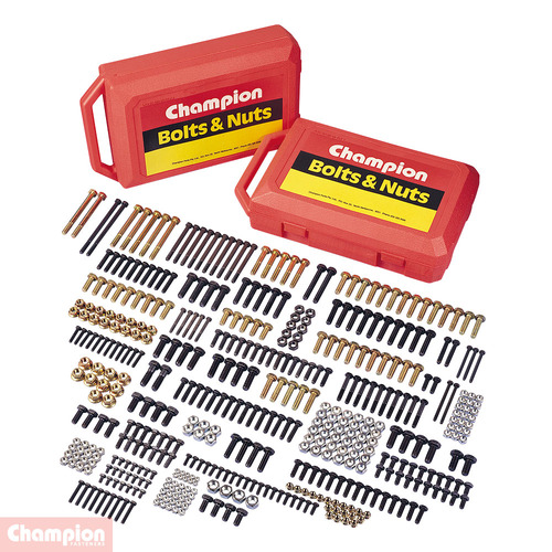 Champion CBA1 Case Bolt Imperial Kit, 600 Pcs