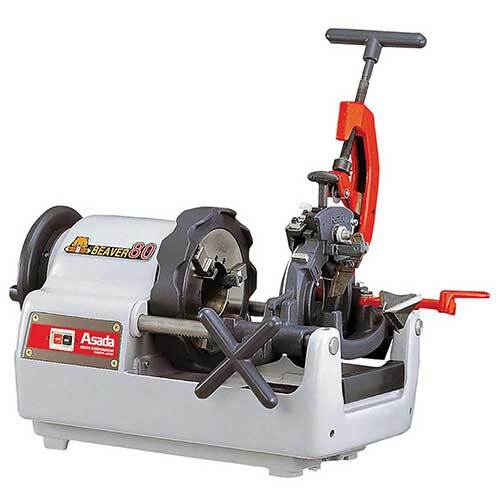 Asada B80-AT (Automatic Pipe) & Bolt Threading Machine, 1140W, 1- Phase, 33RPM