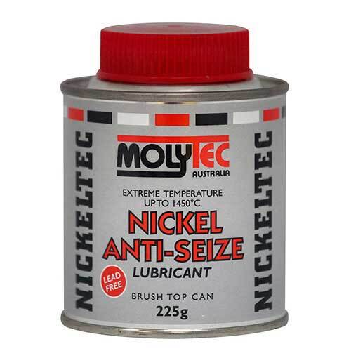 Molytec M831 Nickel Anti-Seize Lubricant Brush Top Tin- 225g