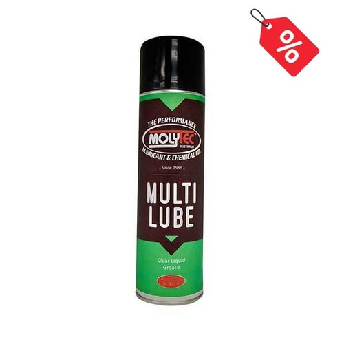 Pack of 12 - Molytec M834 Multipurpose Lubricant Aerosol - 350g