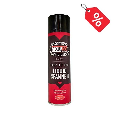 Pack of 12 - Molytec M890 Liquid Spanner Aerosol - 400g