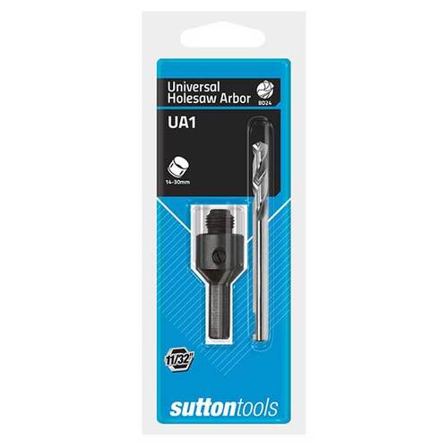 Sutton H112UA1 Universal Arbor Hole Saw 14 - 30mm