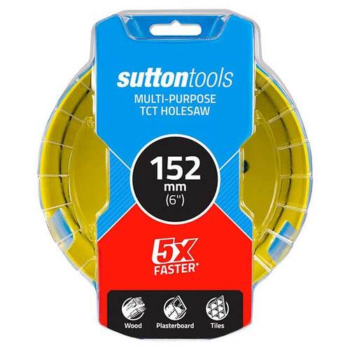 Sutton H1271520 152mm Multi-Purpose TCT Hole Saw
