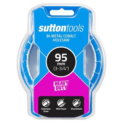 Sutton H1250950 95mm Bi-Metal Cobalt Hole Saw